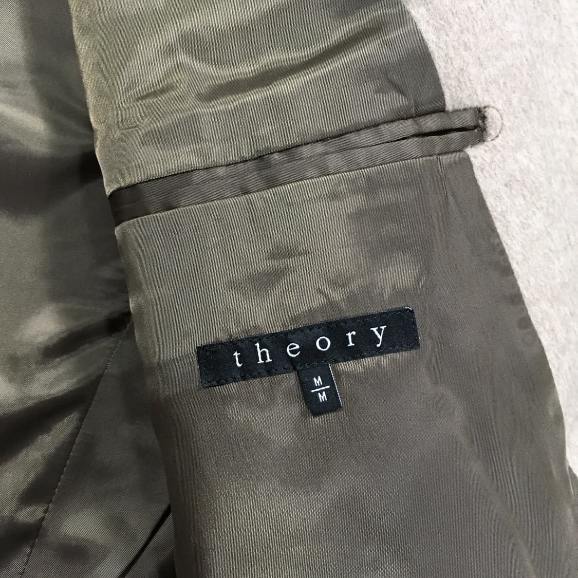 투티/0228 theory 베이지 코트 캐시미어 상품이미지5