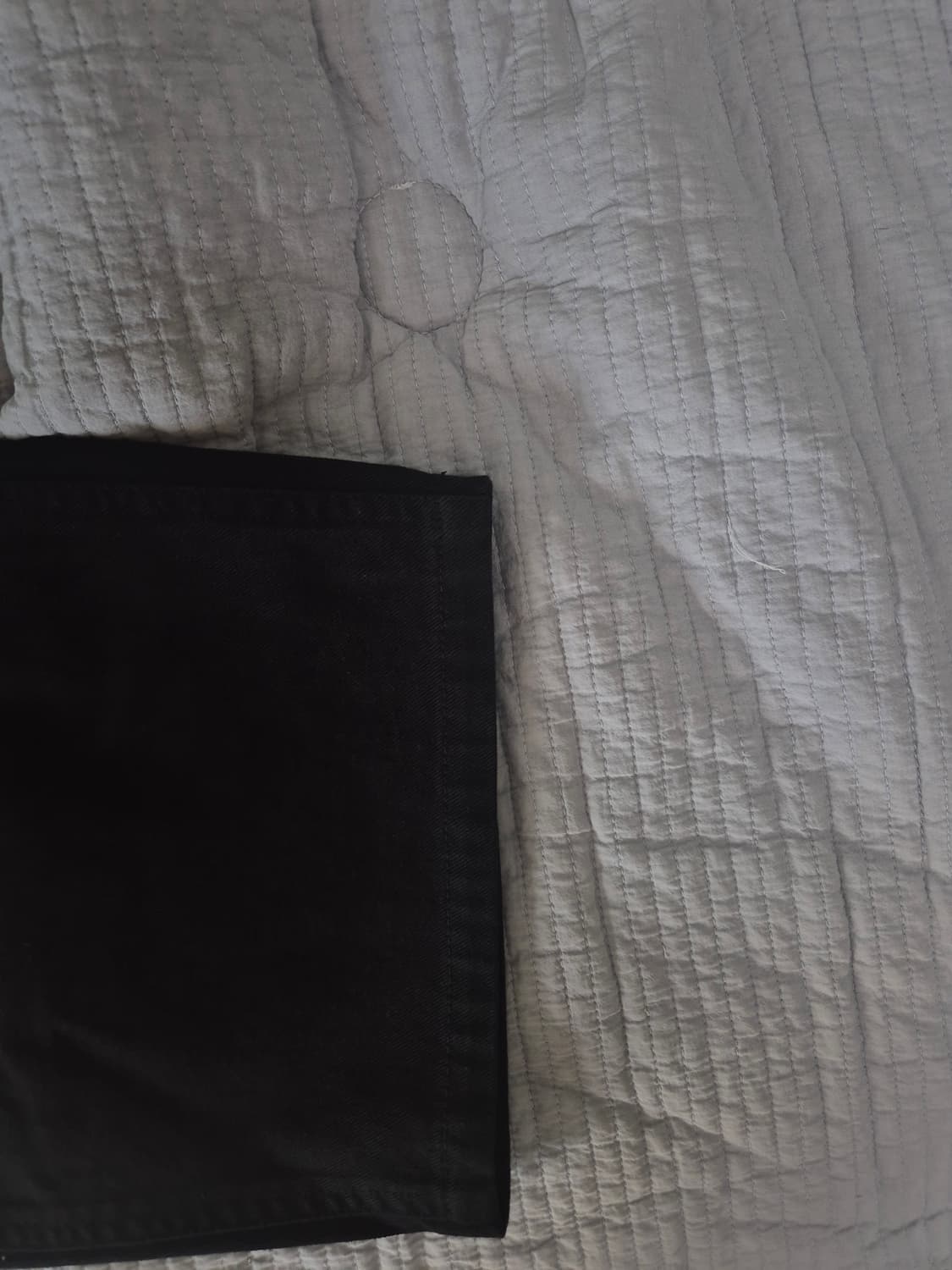 아오이로 페이크 스터드 커티드 더블니 팬츠 상품이미지6