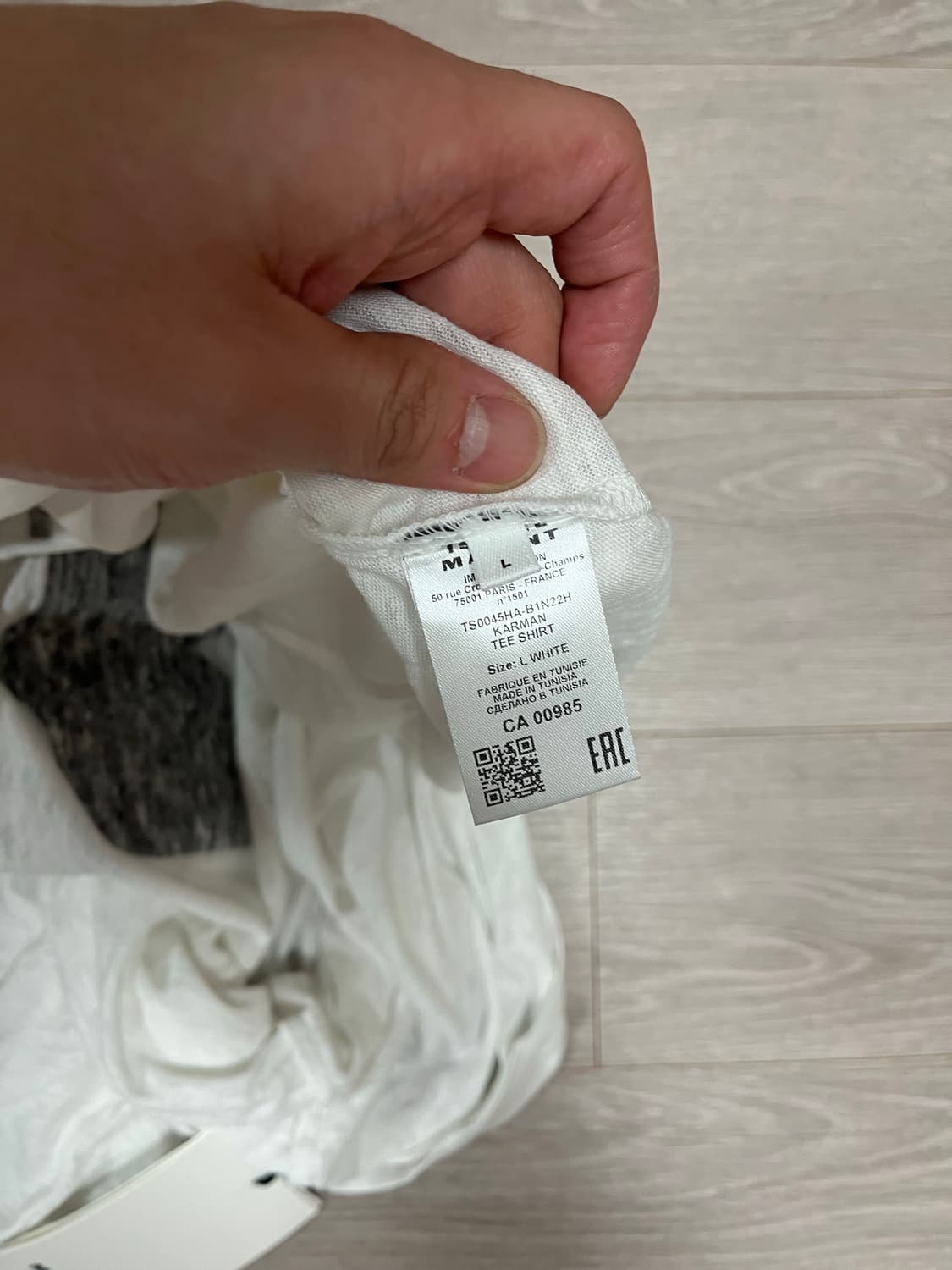 (새상품) 이자벨마랑 카르만 린넨 티셔츠 상품이미지6