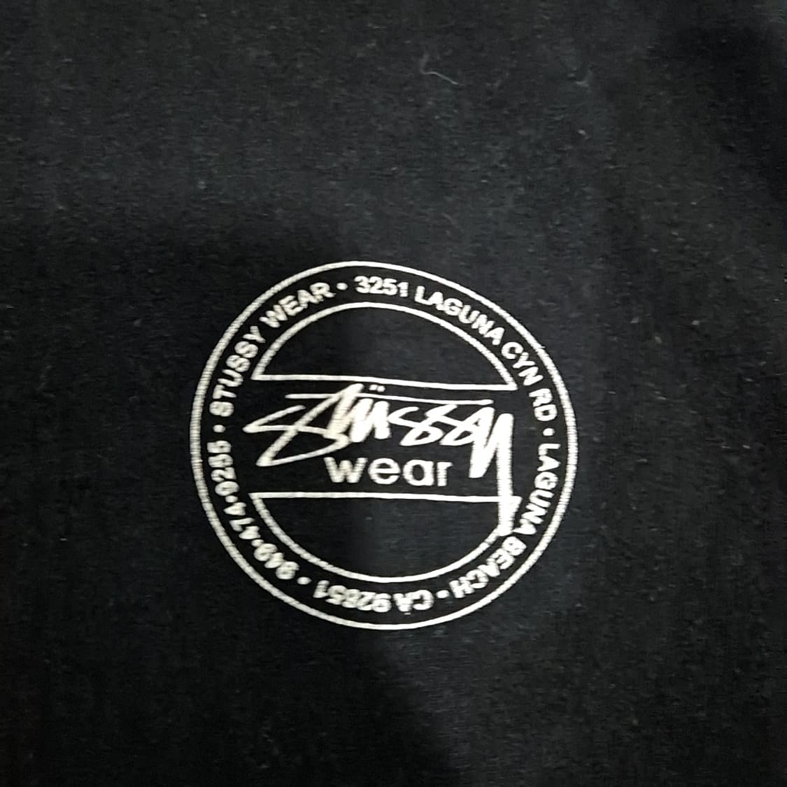 스투시 wear 로고 롱 슬리브 상품이미지5