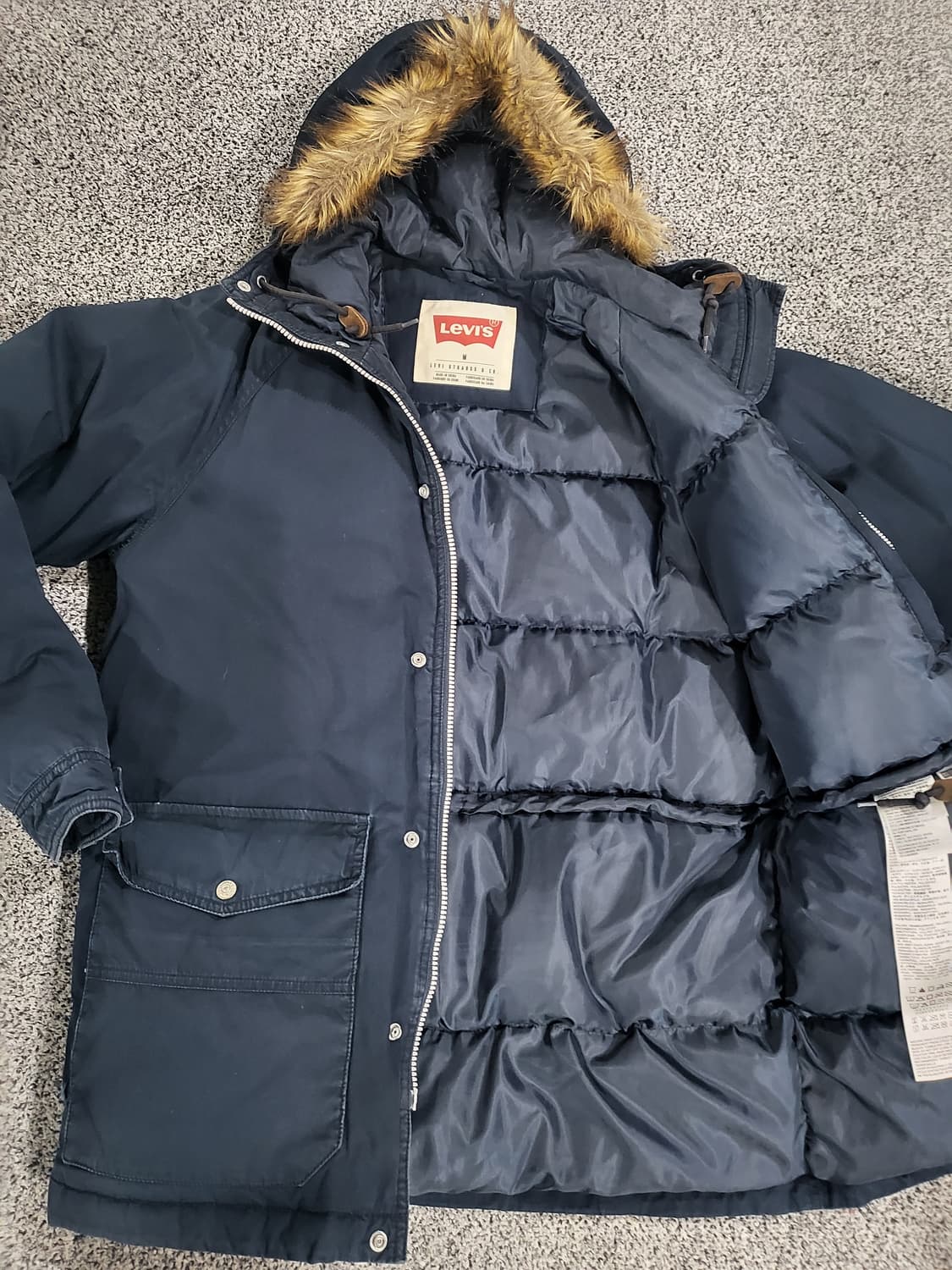 리바이스 네이비 자켓·점퍼 상품이미지2