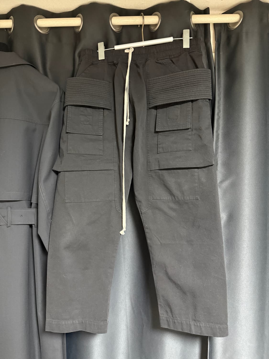 [M]릭오웬스 크롭태권도 팬츠 상품이미지1