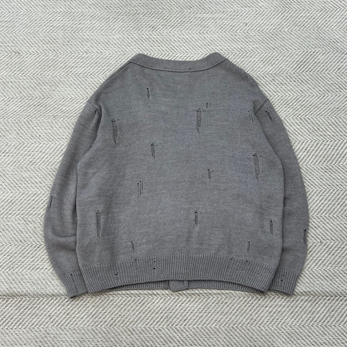 비바스튜디오 그런지 니트가디건 r3232 상품이미지2