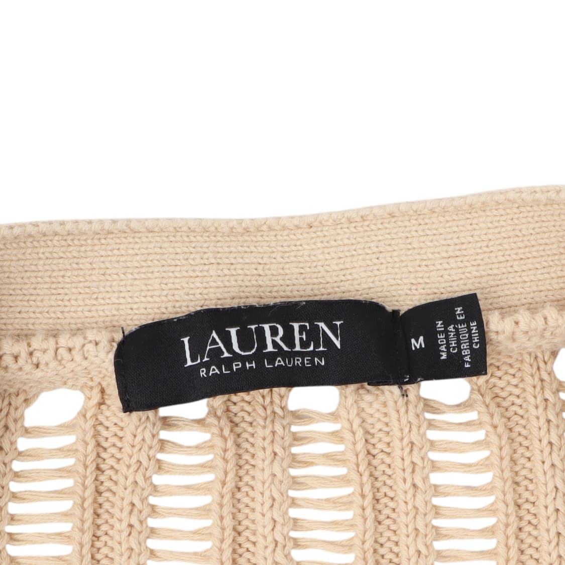 로렌 랄프로렌 베이지 코튼 린넨 가디건 상품이미지8