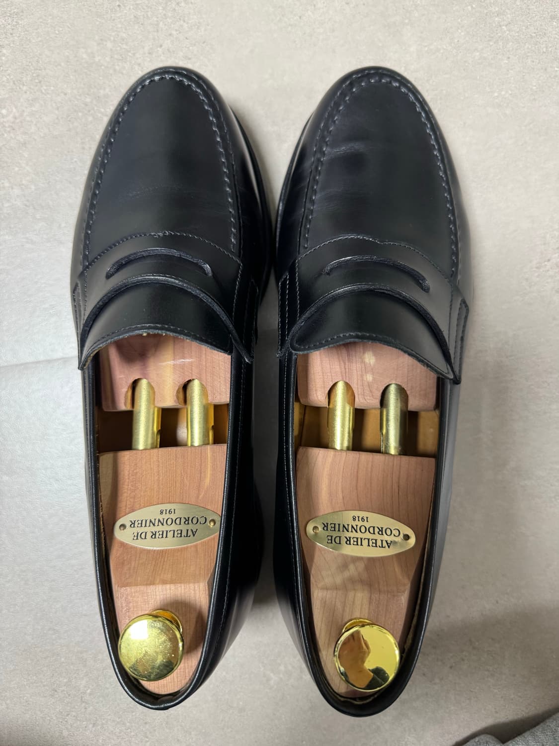 (uk6.5) Berwick 4962 블랙 페니 로퍼 팝니다 상품이미지4