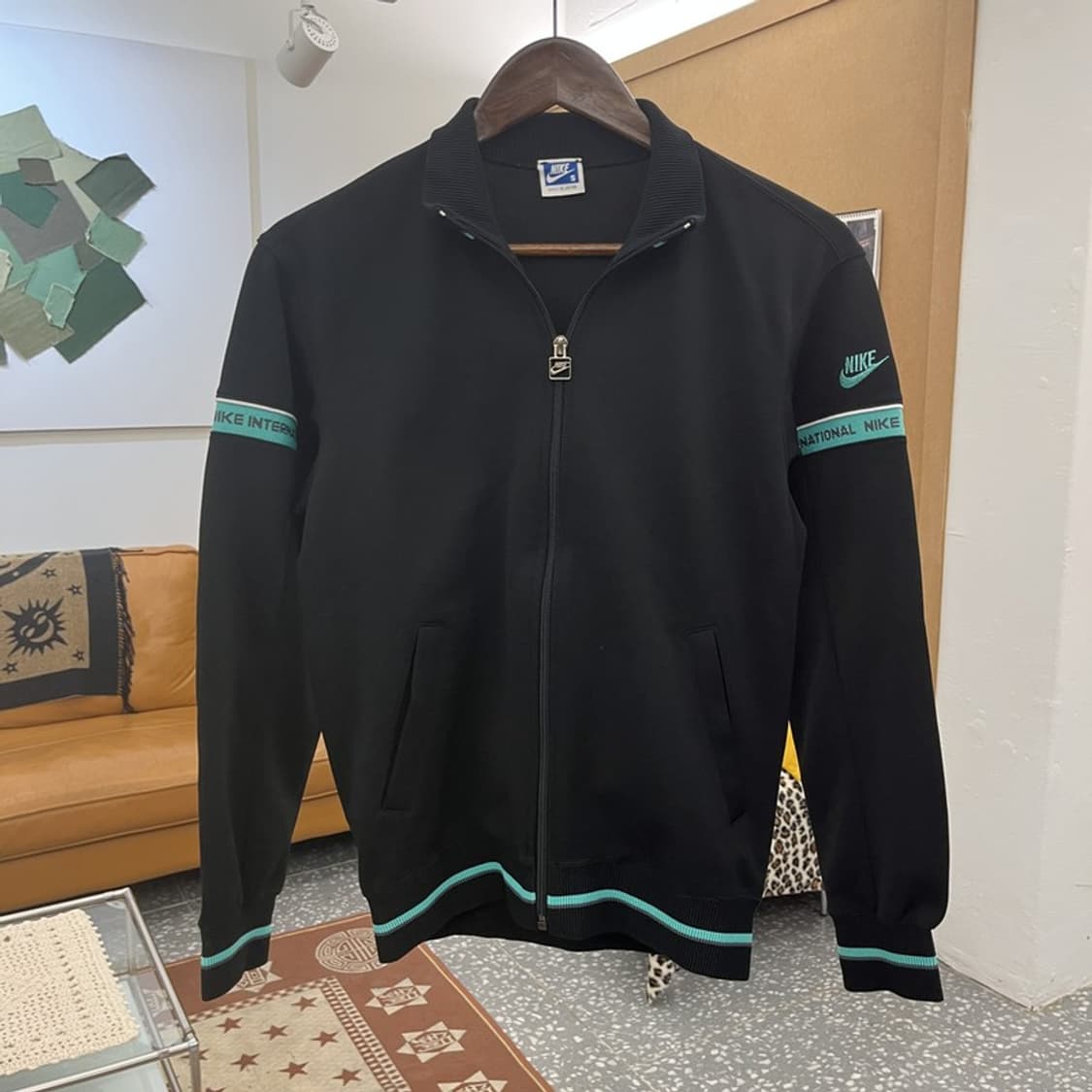 나이키 올드스쿨 레트로 빈티지 민트맛 져지 집업 S C10397 상품이미지3