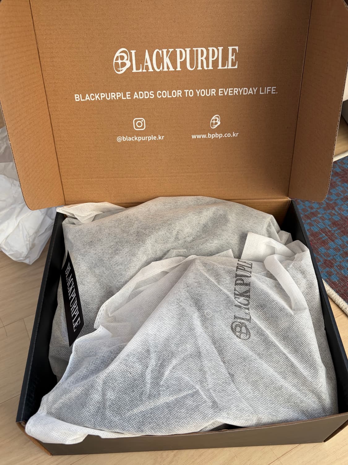 새상품) 블랙퍼플 부츠 / 정가: 26.0만 상품이미지3