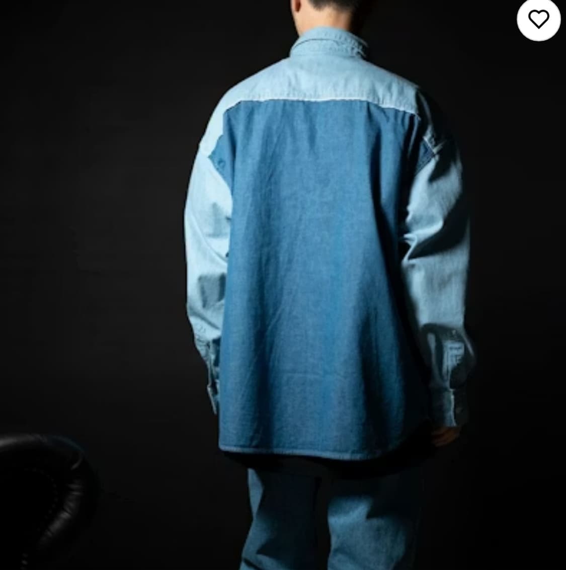 C.E TWO COLOUR DENIM SHIRT 상품이미지9