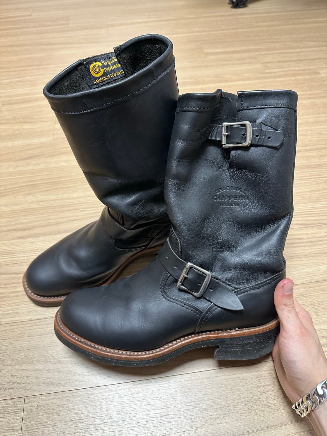 치페와 엔지니어 부츠 us 8e (260~265) 팝니당 상품이미지1