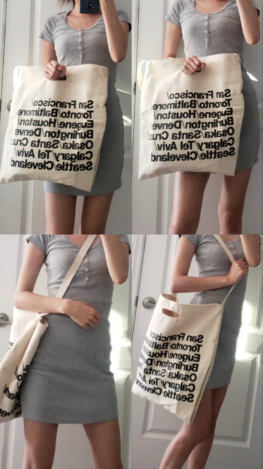 AA)시티 에코백 상품이미지7