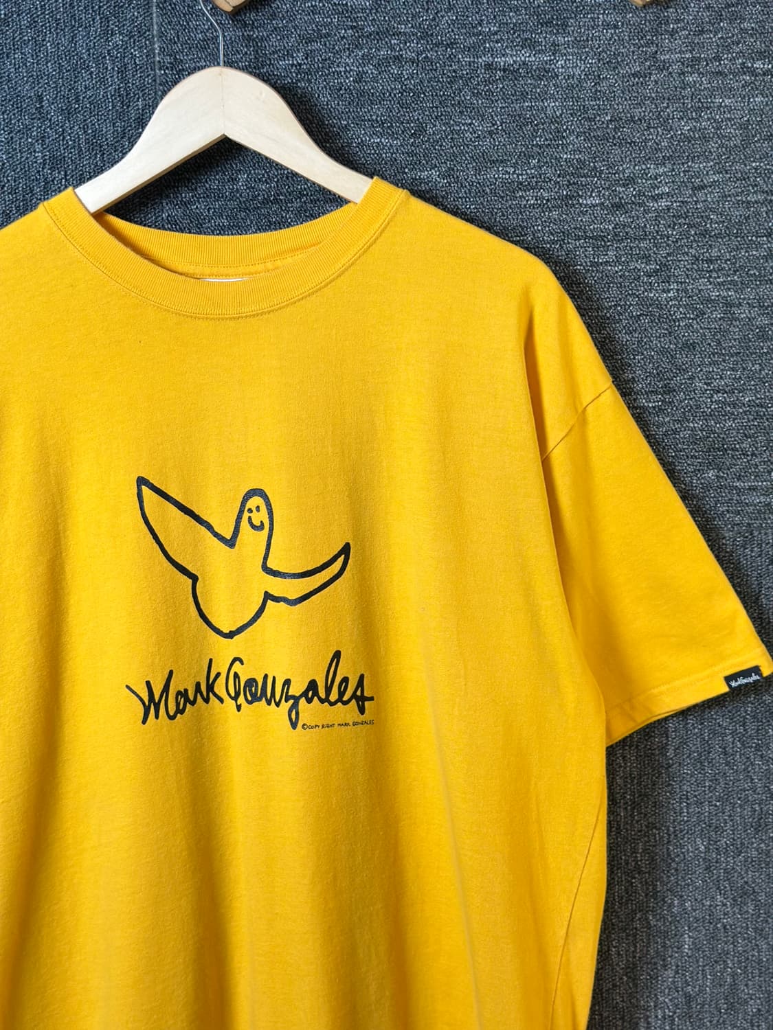 마크 곤잘레스 옐로우 반팔티 XL 상품이미지3