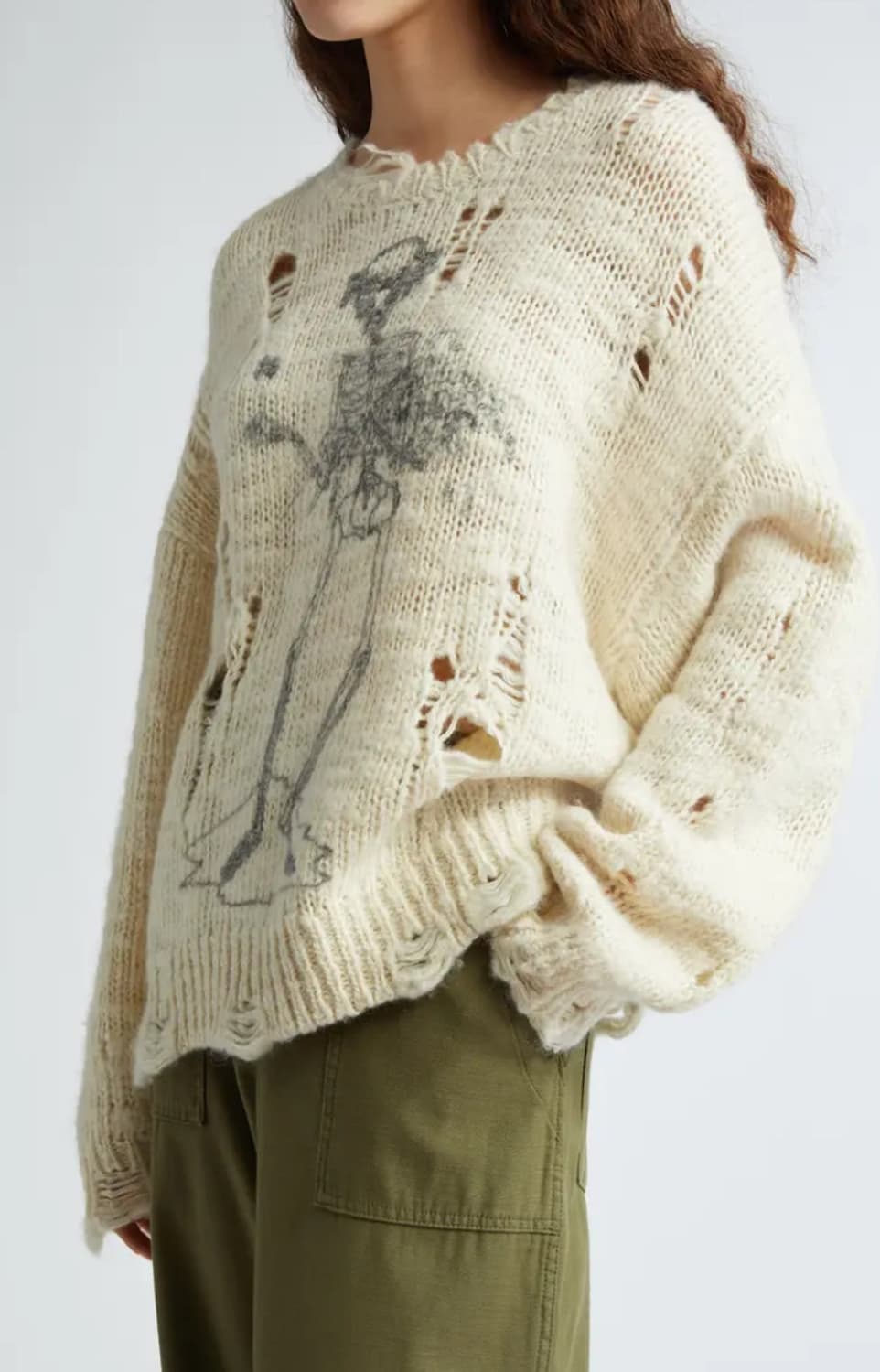 R13 distrssed knit sweater 니트 상품이미지2