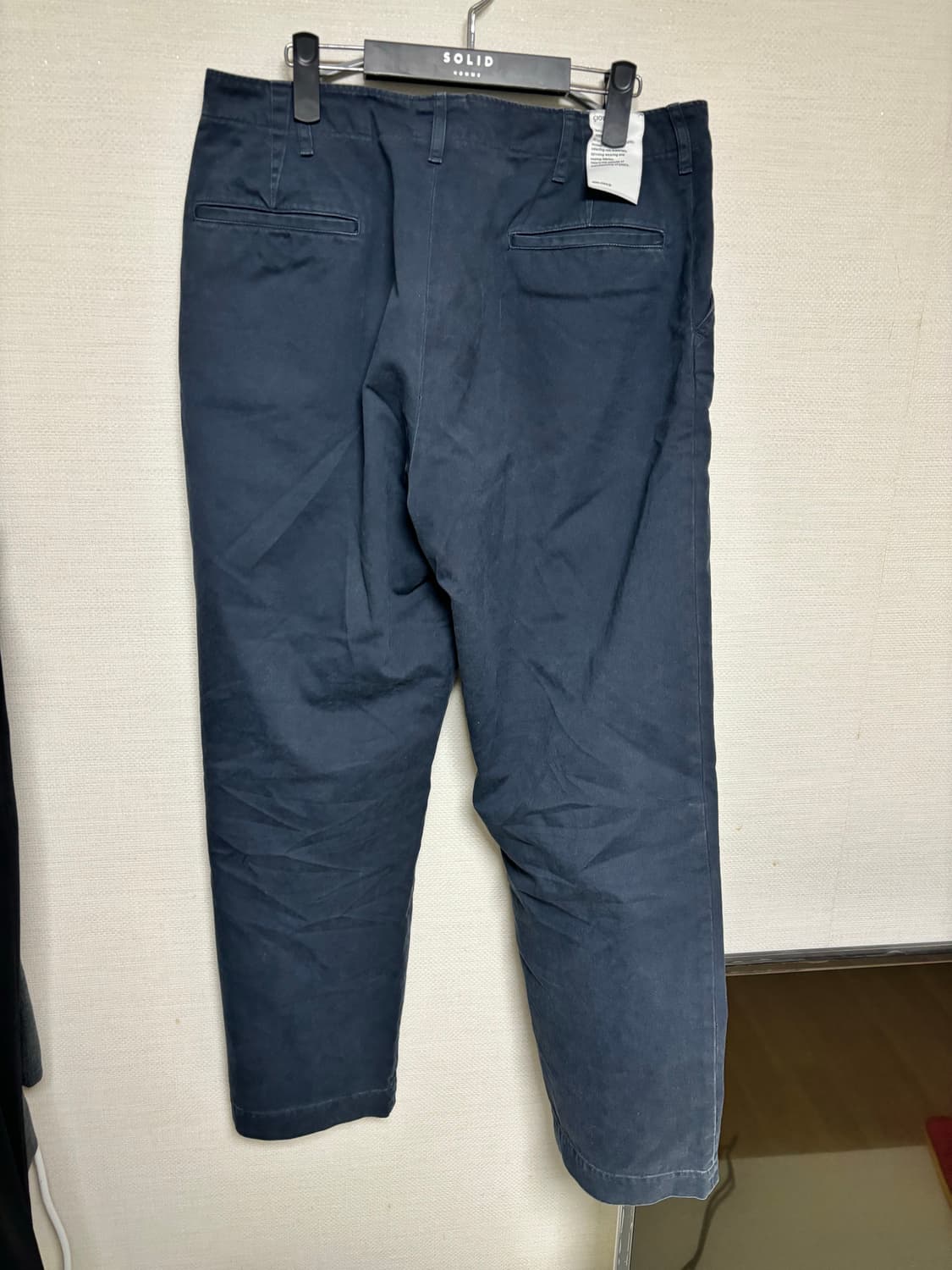 시오타 웨폰치노 스톤워시드 네이비 6 상품이미지2