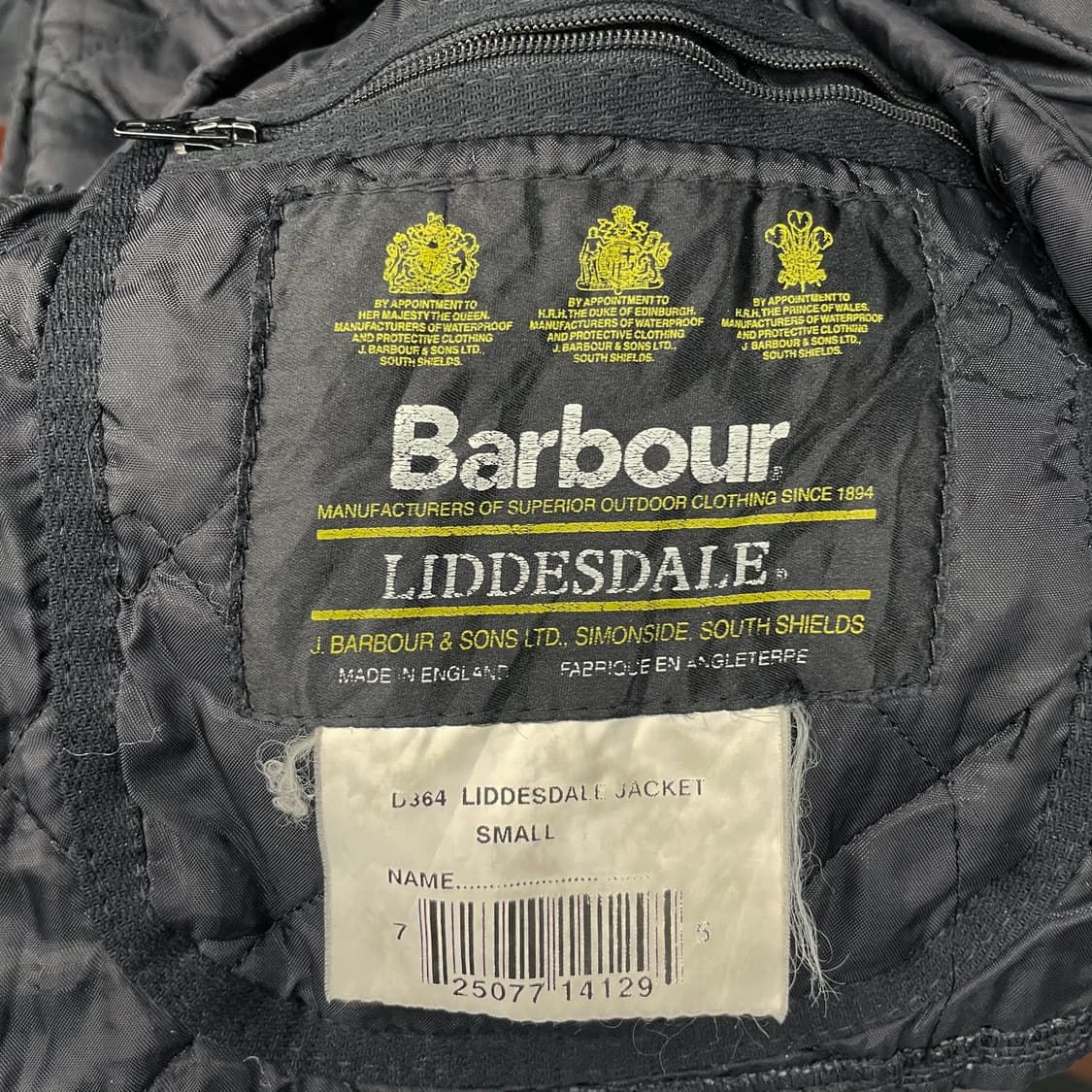 바버 리데스데일 누빔 포켓 퀼팅 자켓 인터네셔널 상품이미지7