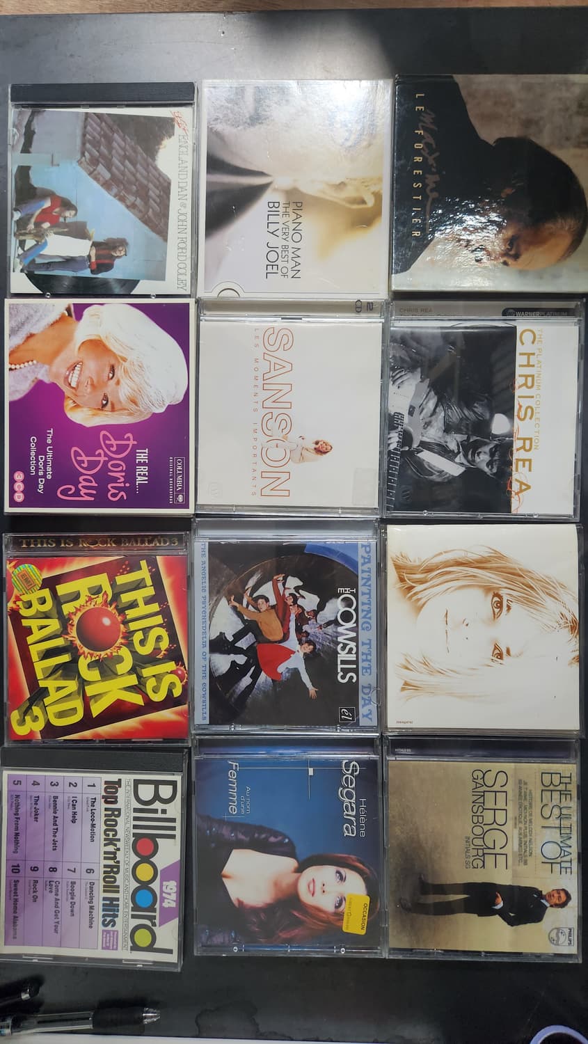 샹송 팝송 CD 45개 상품이미지2