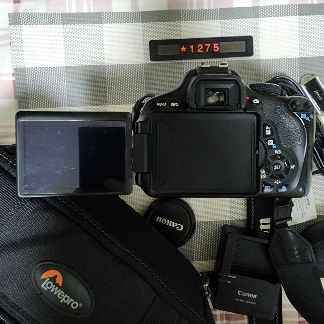 캐논 EOS 600D 디지털카메라 가방 세트 상품이미지5