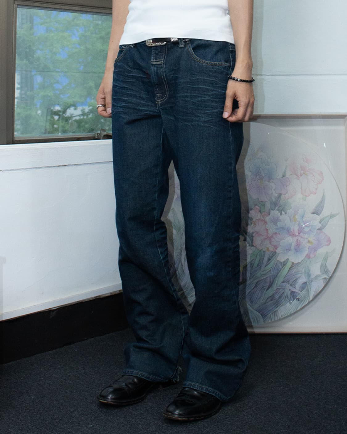 마리떼 프랑소와 저버 90s 부츠컷 데님 팬츠  상품이미지2