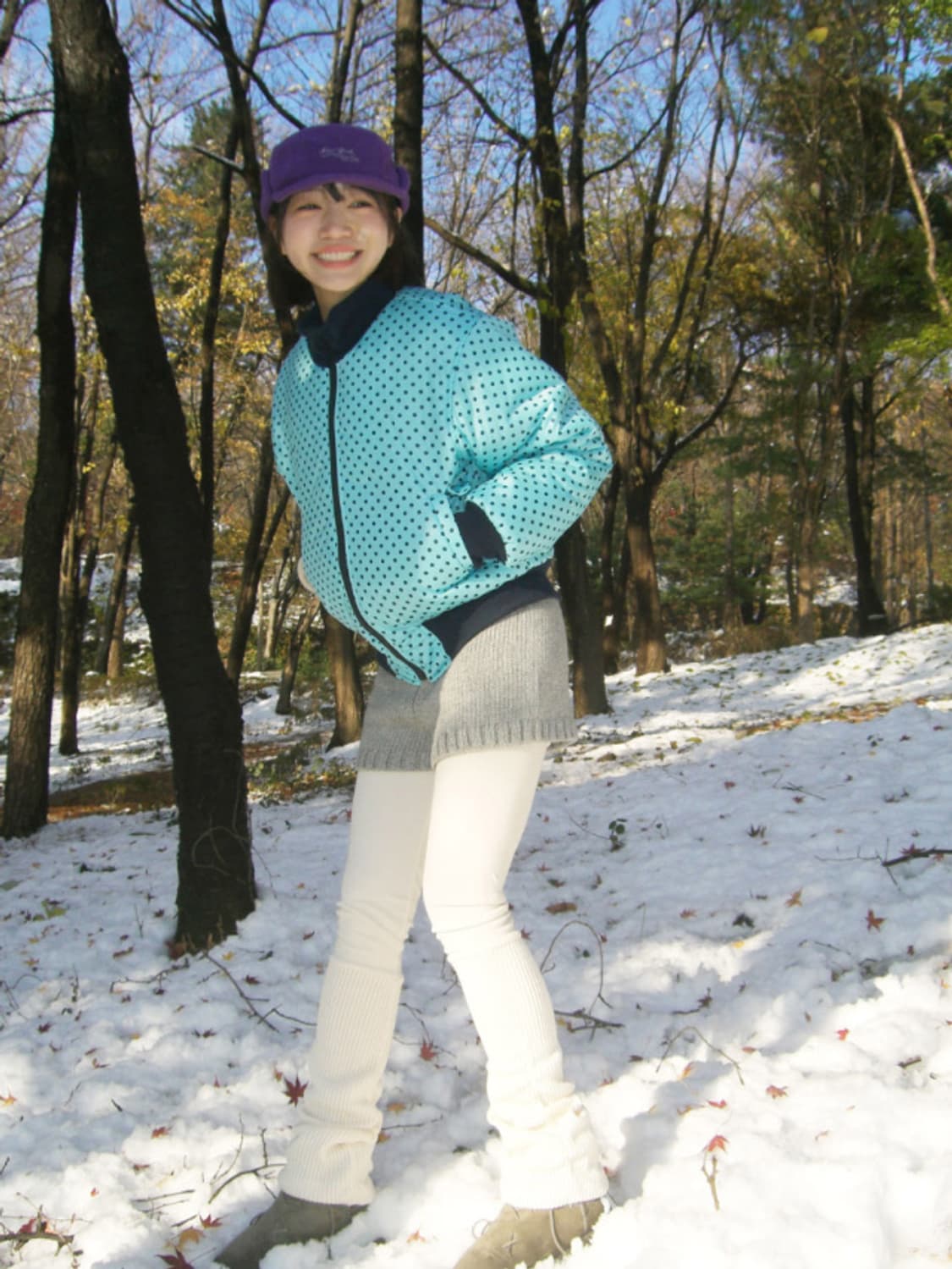 김아홉 DOT 도트 숏패딩 상품이미지2