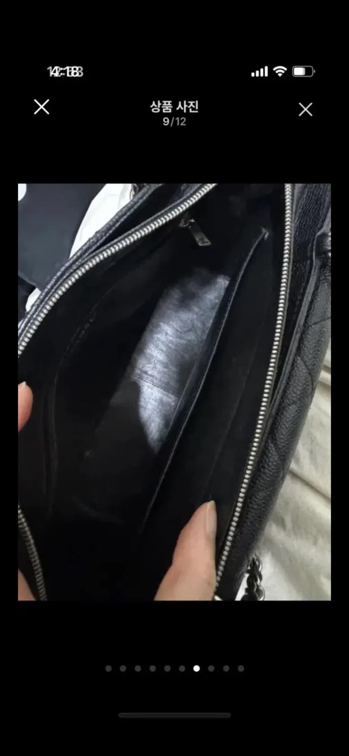 정품 샤넬 캐비어 숄더백 상품이미지7