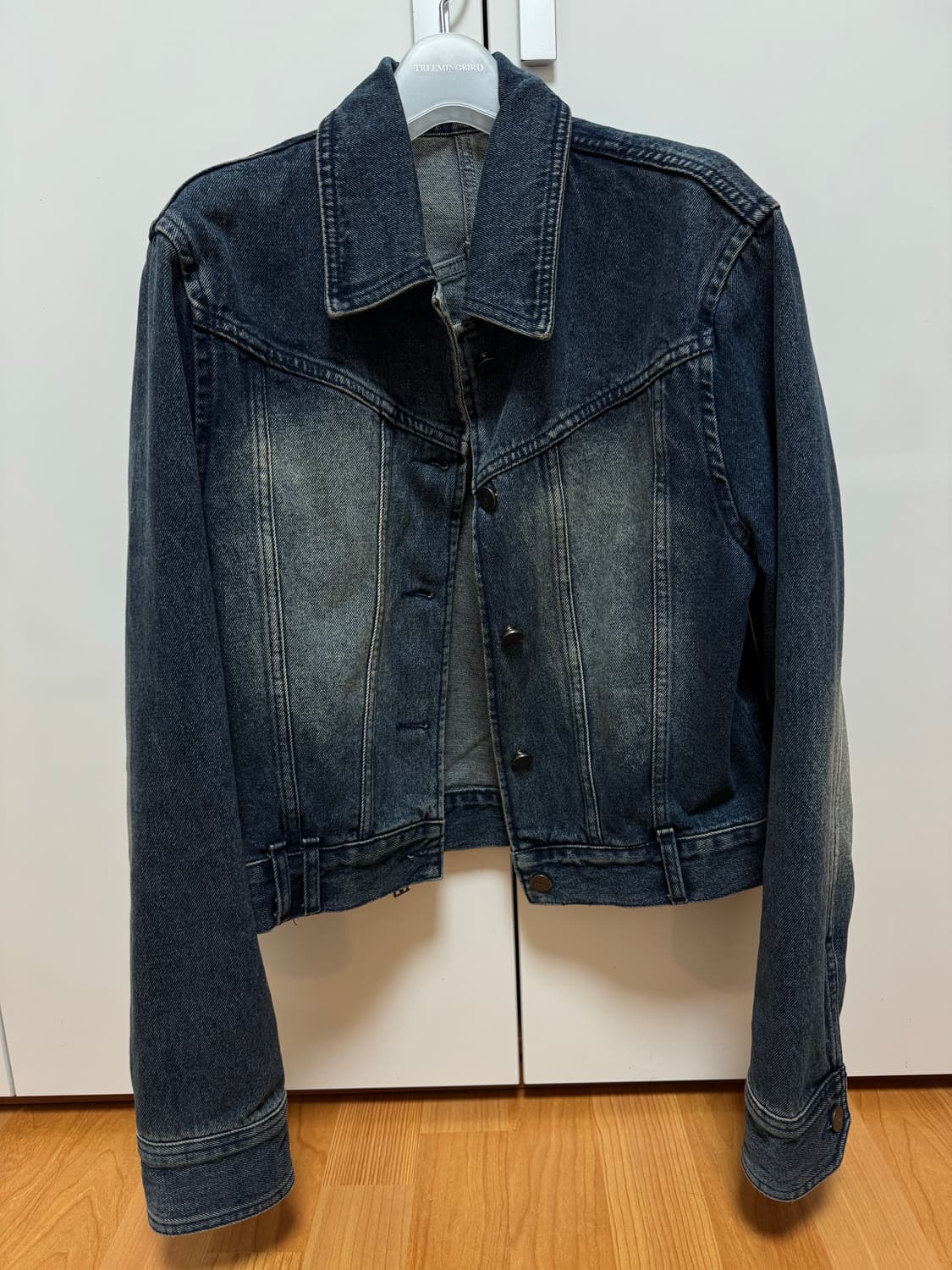 인시전 데님 셋업 다크블루 상품이미지4