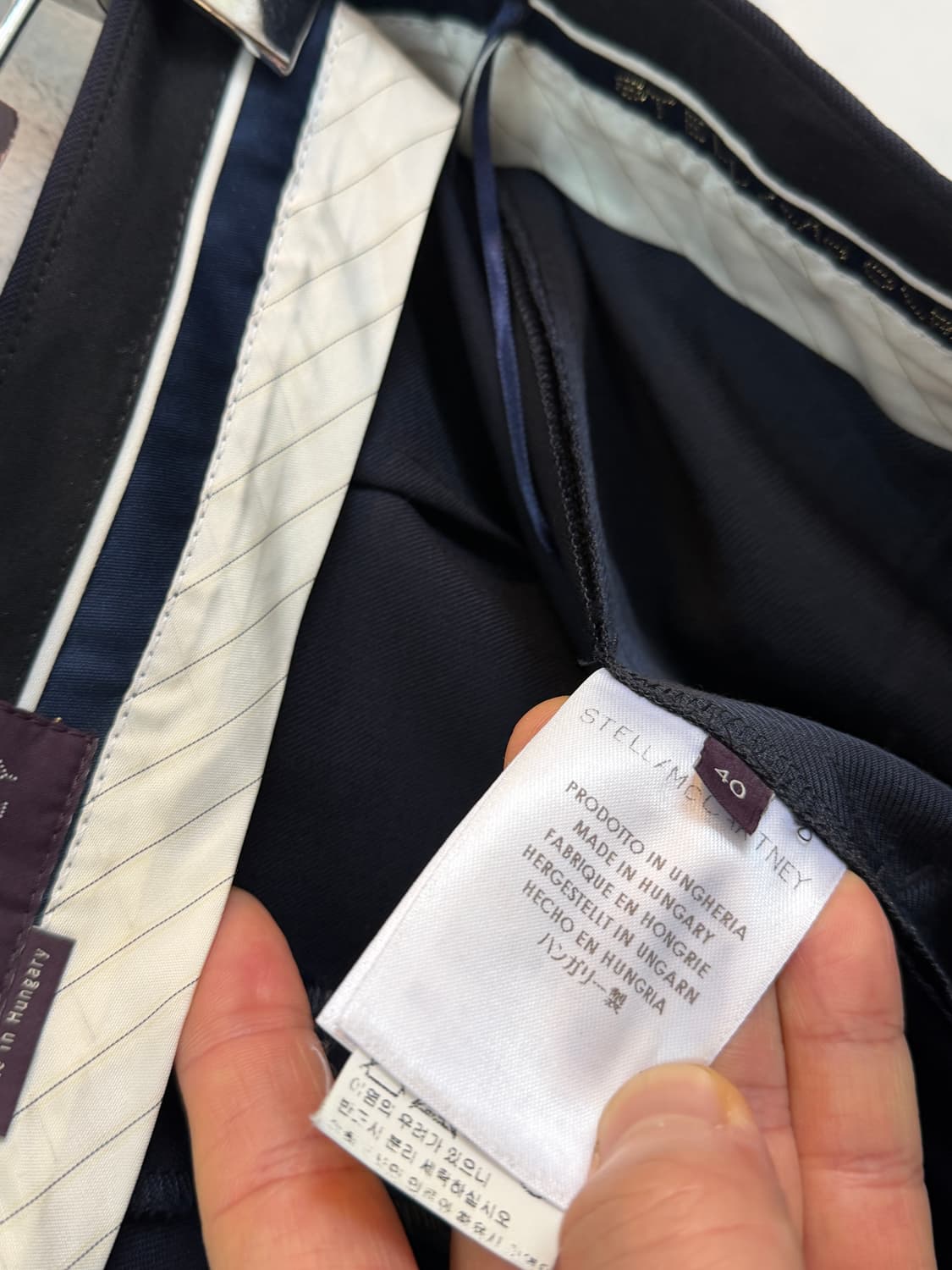 Stella McCartney 스텔라맥카트니 울 트라우저 40 상품이미지4