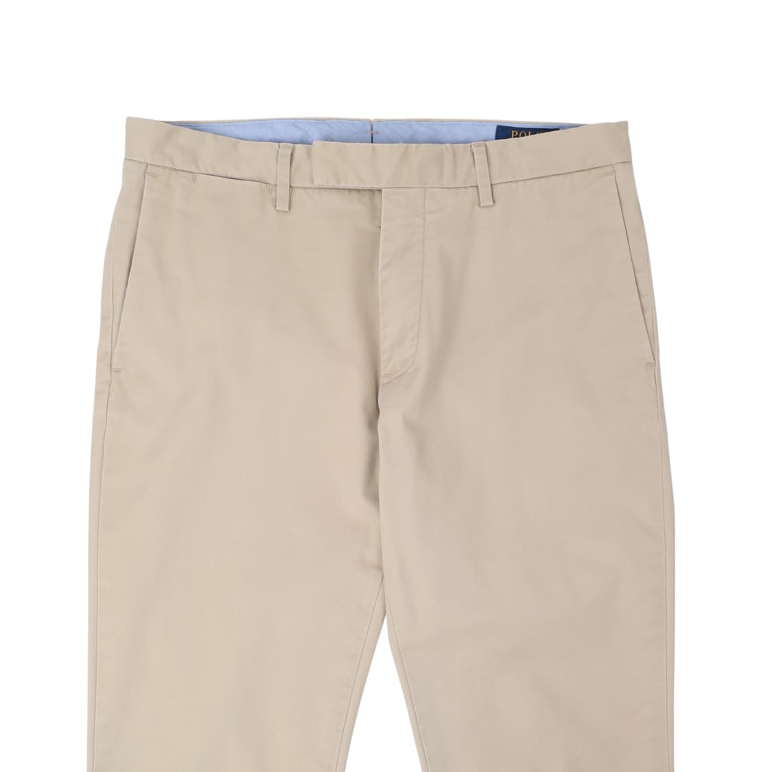 폴로 랄프로렌 QR 베이지 스트레치 슬림핏 코튼 팬츠 상품이미지2