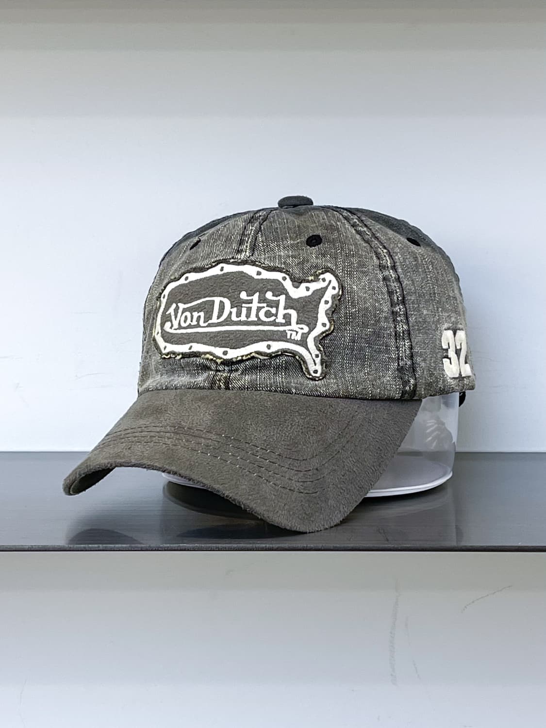 본 더치 Y2K 워싱 데님 캡 상품이미지1