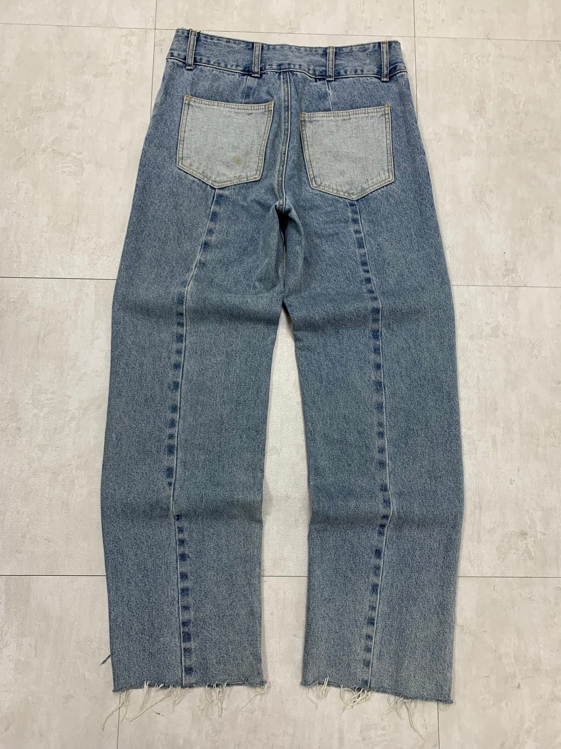 Luoneer 그런지 데님 팬츠 #659 상품이미지8