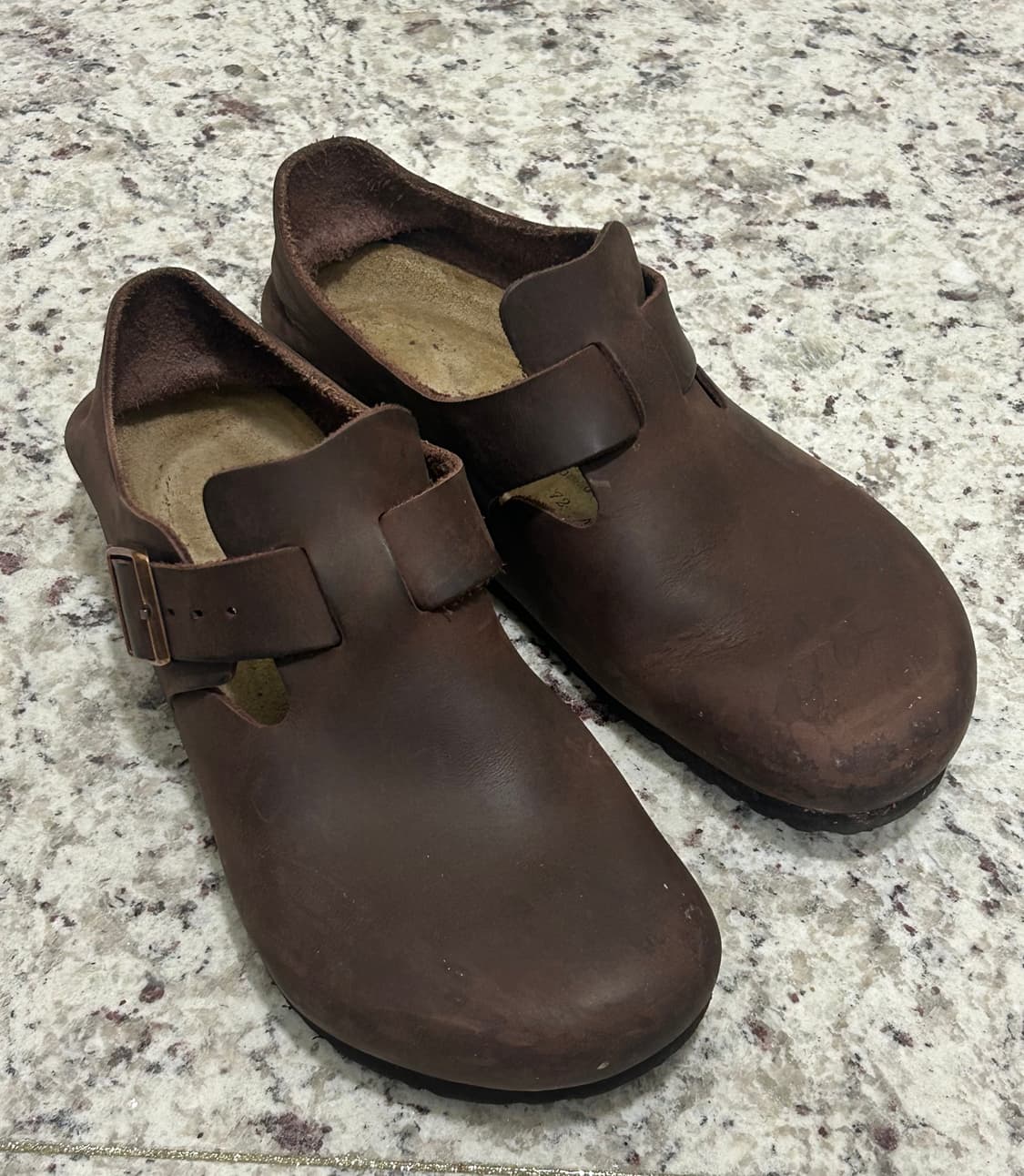 [43] 버켄스탁 런던 오일드 레더 하바나 레귤러(166531) 상품이미지4