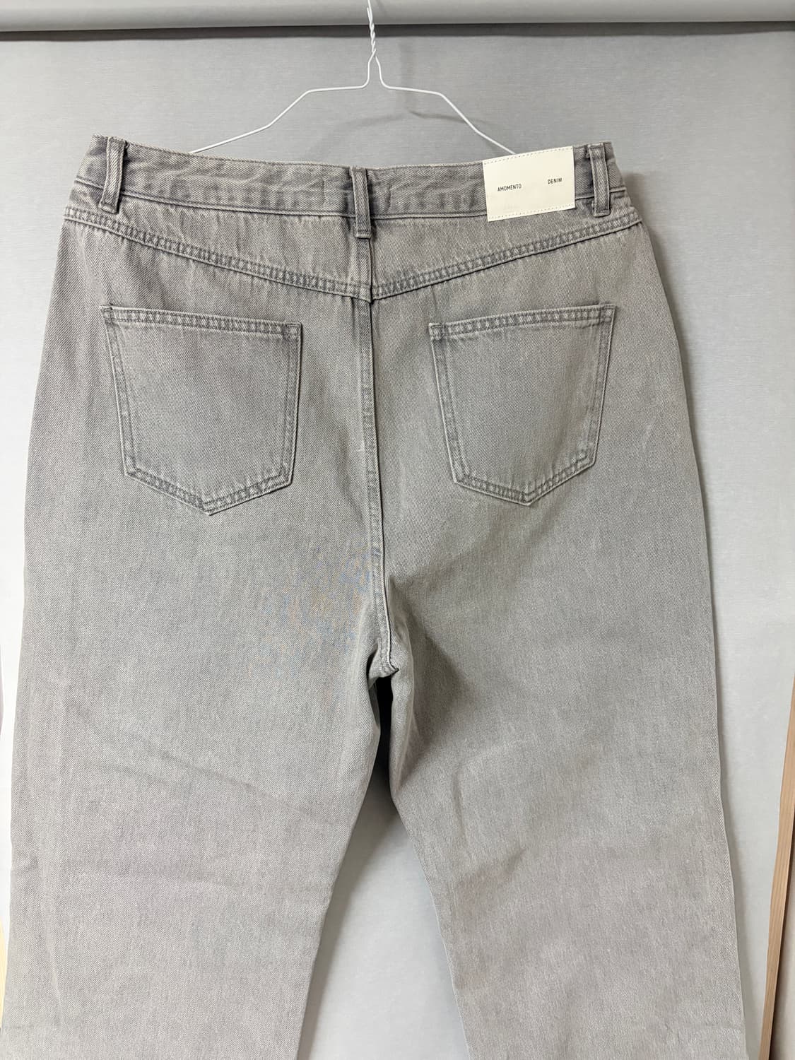 아모멘토 데님 그레이 xl 새상품 상품이미지5