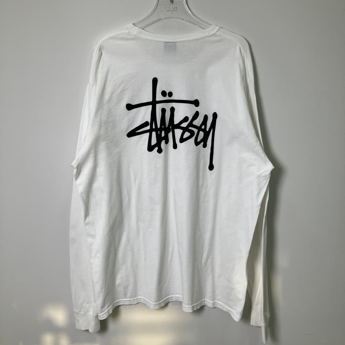 Stussy 스투시 화이트 롱슬리브 XL 상품이미지2