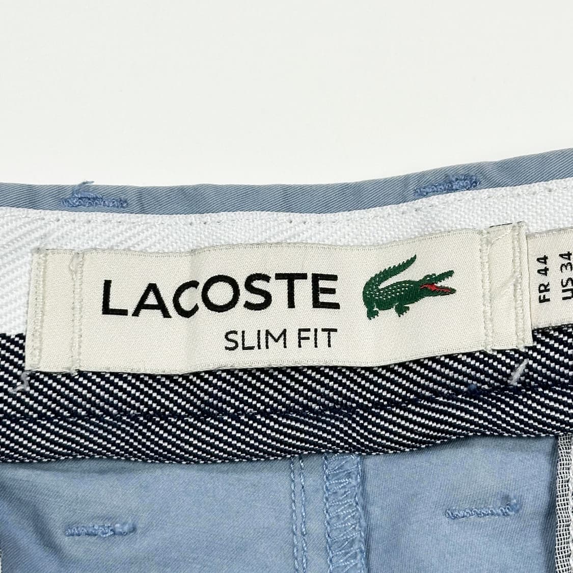 라코스테 크록 스카이 블루 치노팬츠 (34인치) 상품이미지6