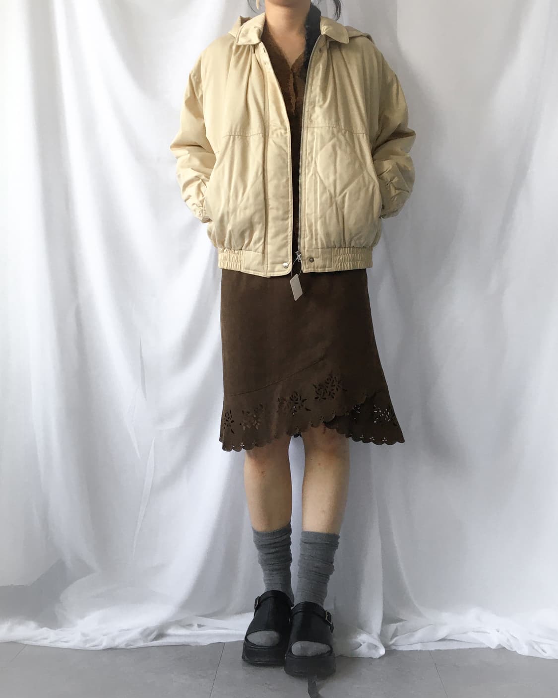 Hood bomber jumper 상품이미지2