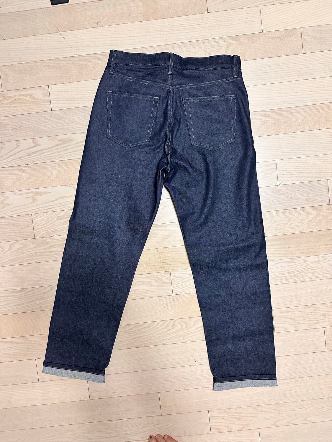 유니클로 레귤러핏 셀비지 데님 상품이미지6