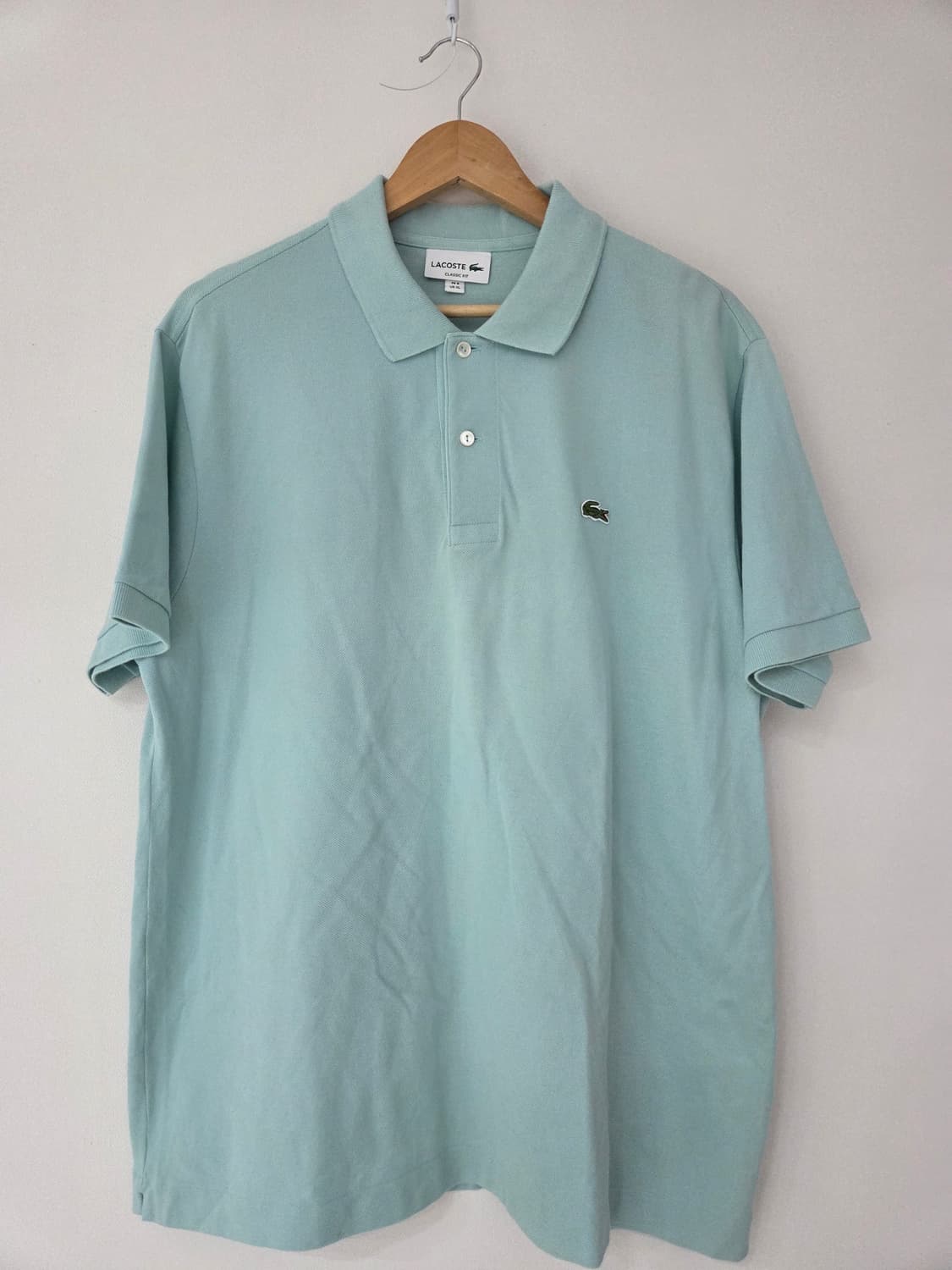 라코스테 민트그린 반팔카라티(XL 105사이즈) 상품이미지2