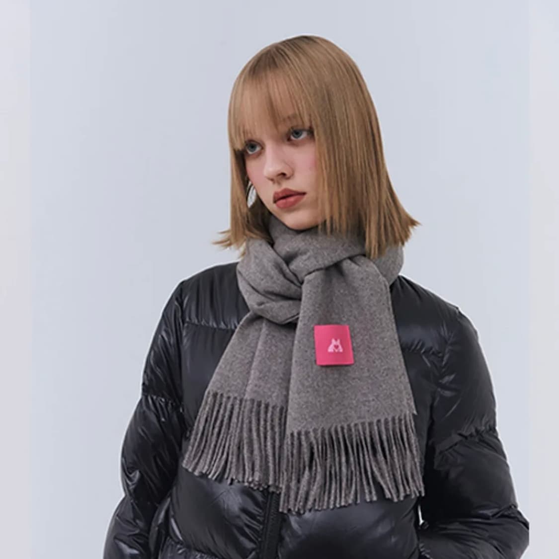 잇자바이브 나의 고양이가 좋아하는 머플러 그레이 상품이미지1