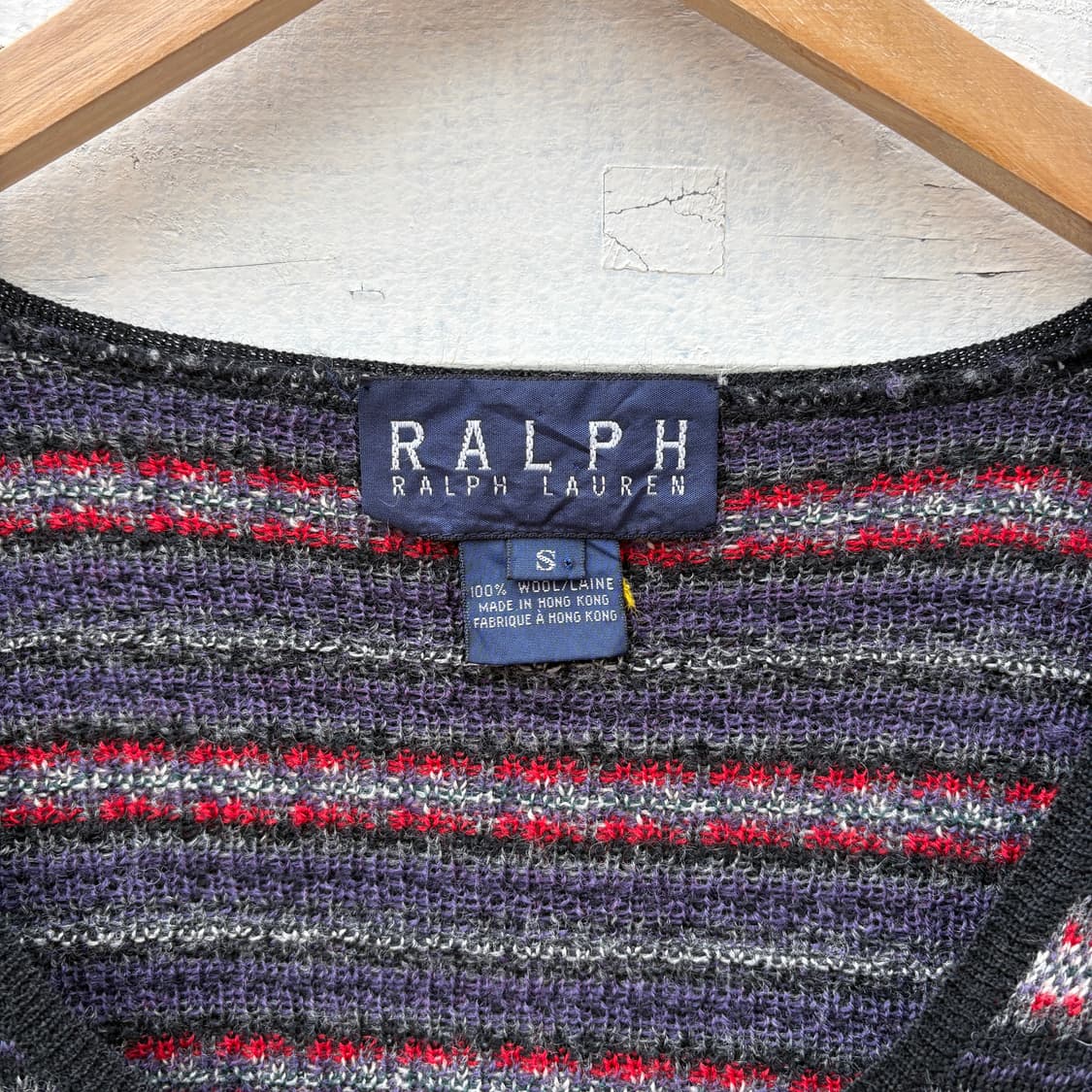 Polo 폴로 페어아일 니트 가디건 상품이미지5