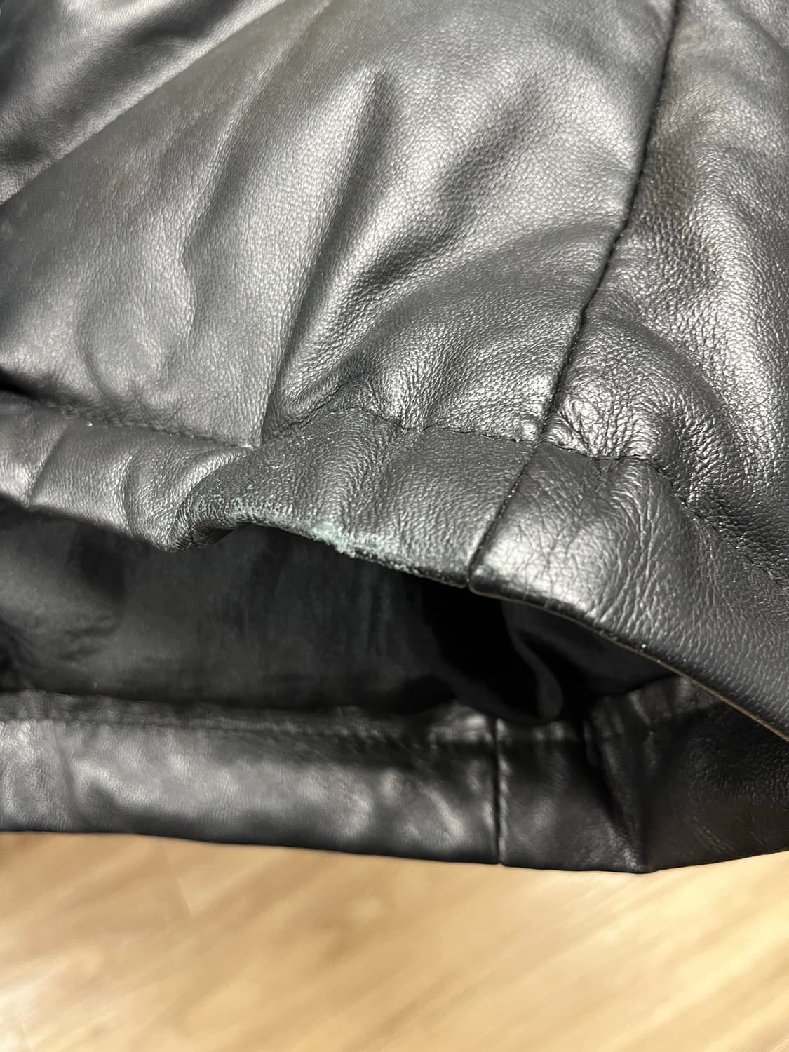 ROBO 폭스퍼 양가죽 구스다운 패딩 코트 88 상품이미지8