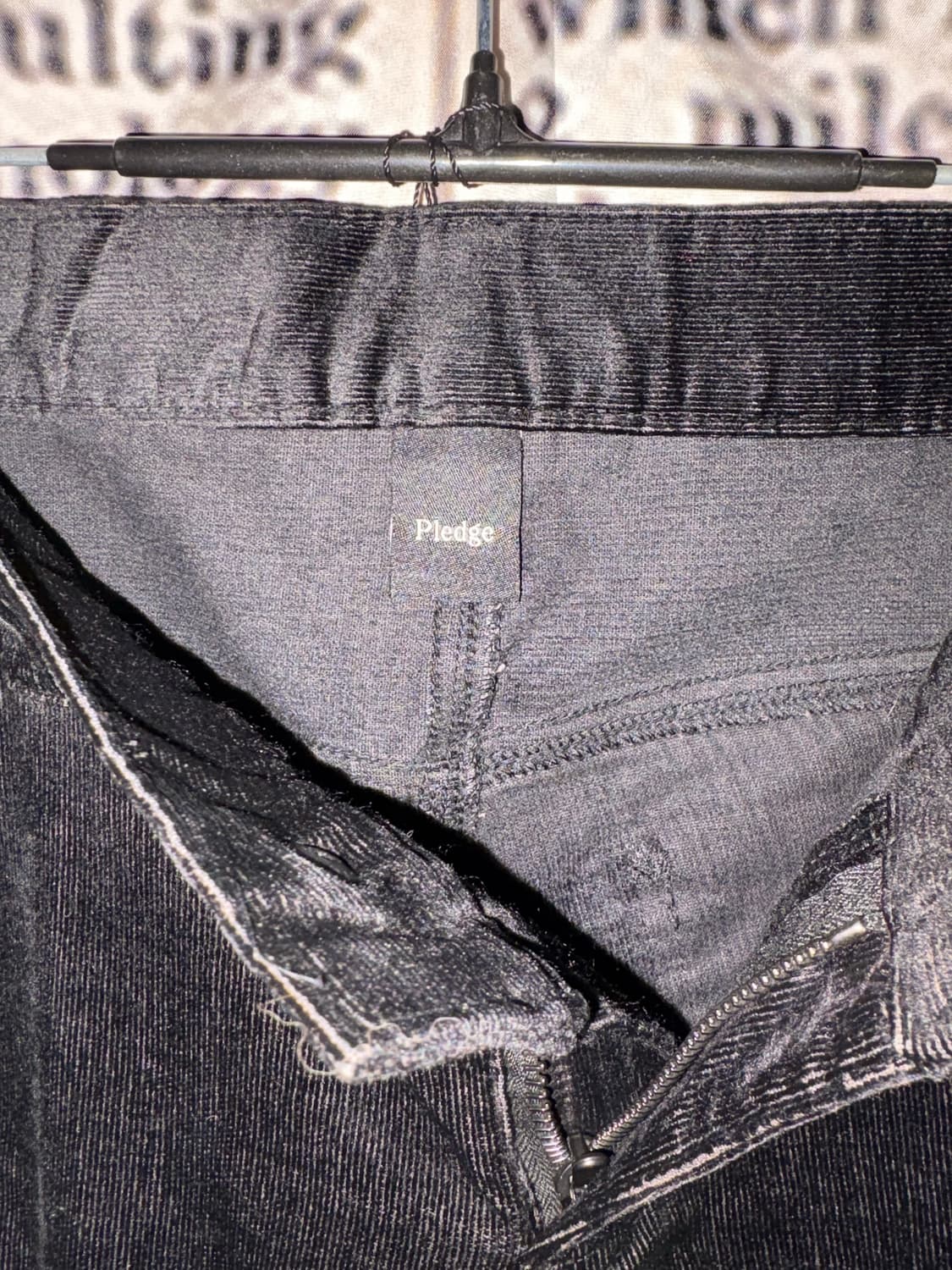 Pledge velvet slim pants 상품이미지9