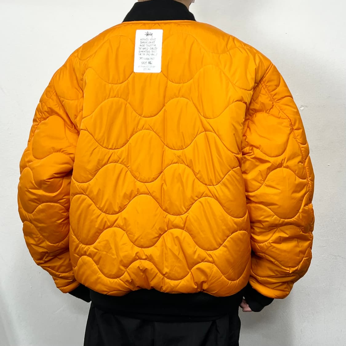 스투시 빌트 리버시블 봄버 자켓 블랙 상품이미지4