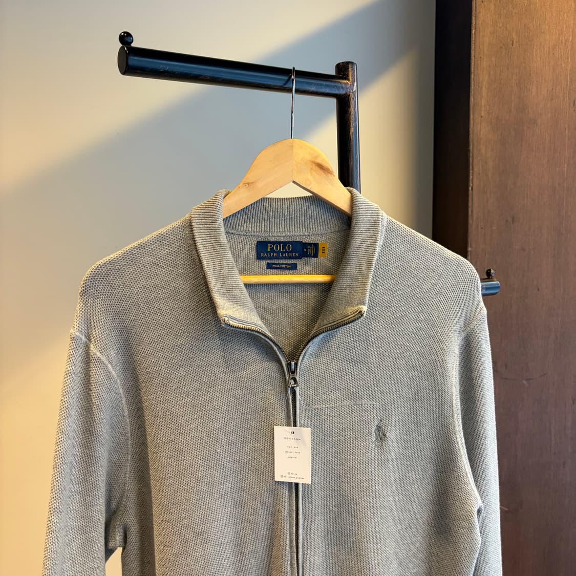 15682 - 폴로 랄프로렌 그레이 니트 집업 상품이미지1
