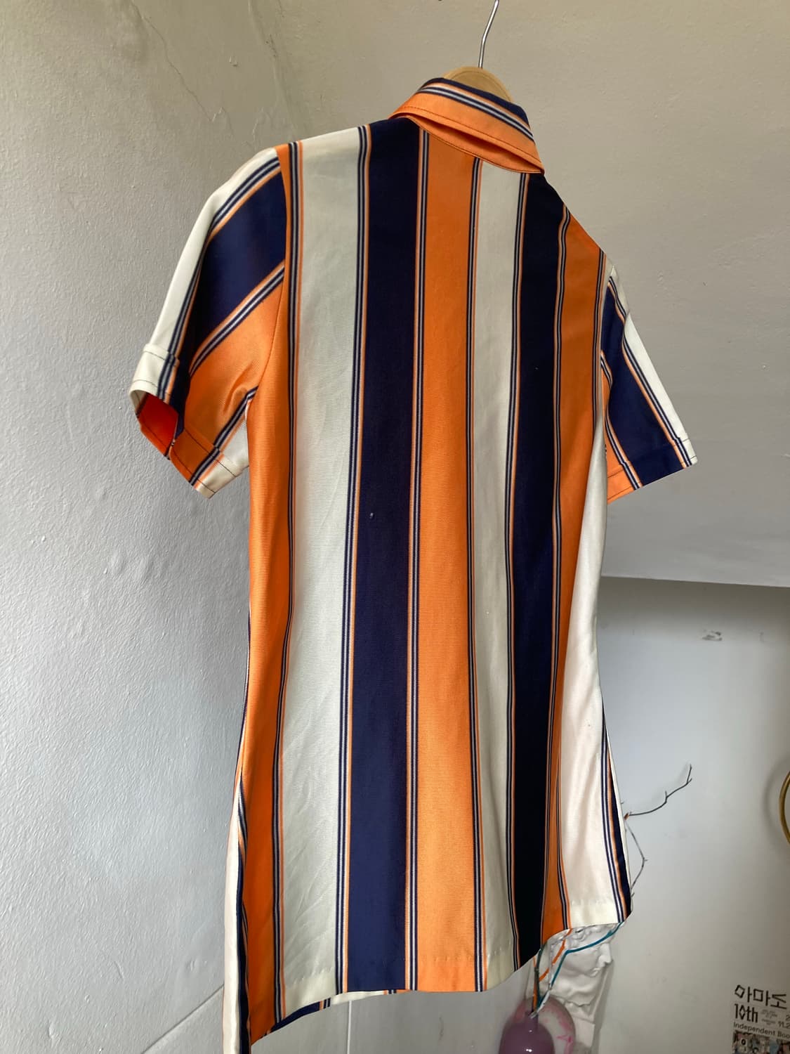 y2k 슬림핏 스트라이프 셔츠 상품이미지6