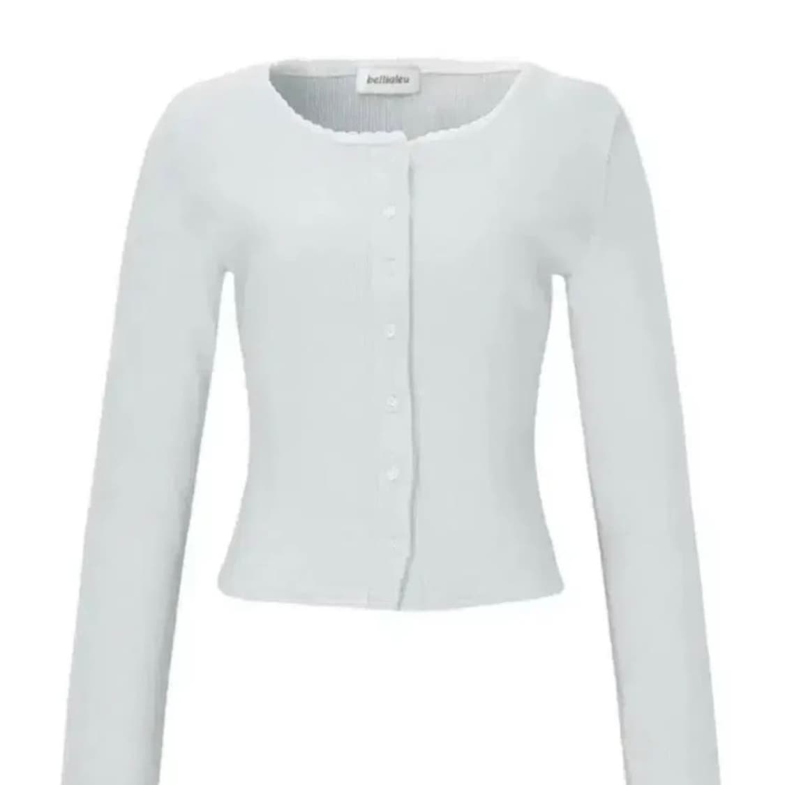 벨리아르 워니하우스 블룸가디건 윈터 연그레이 상품이미지1