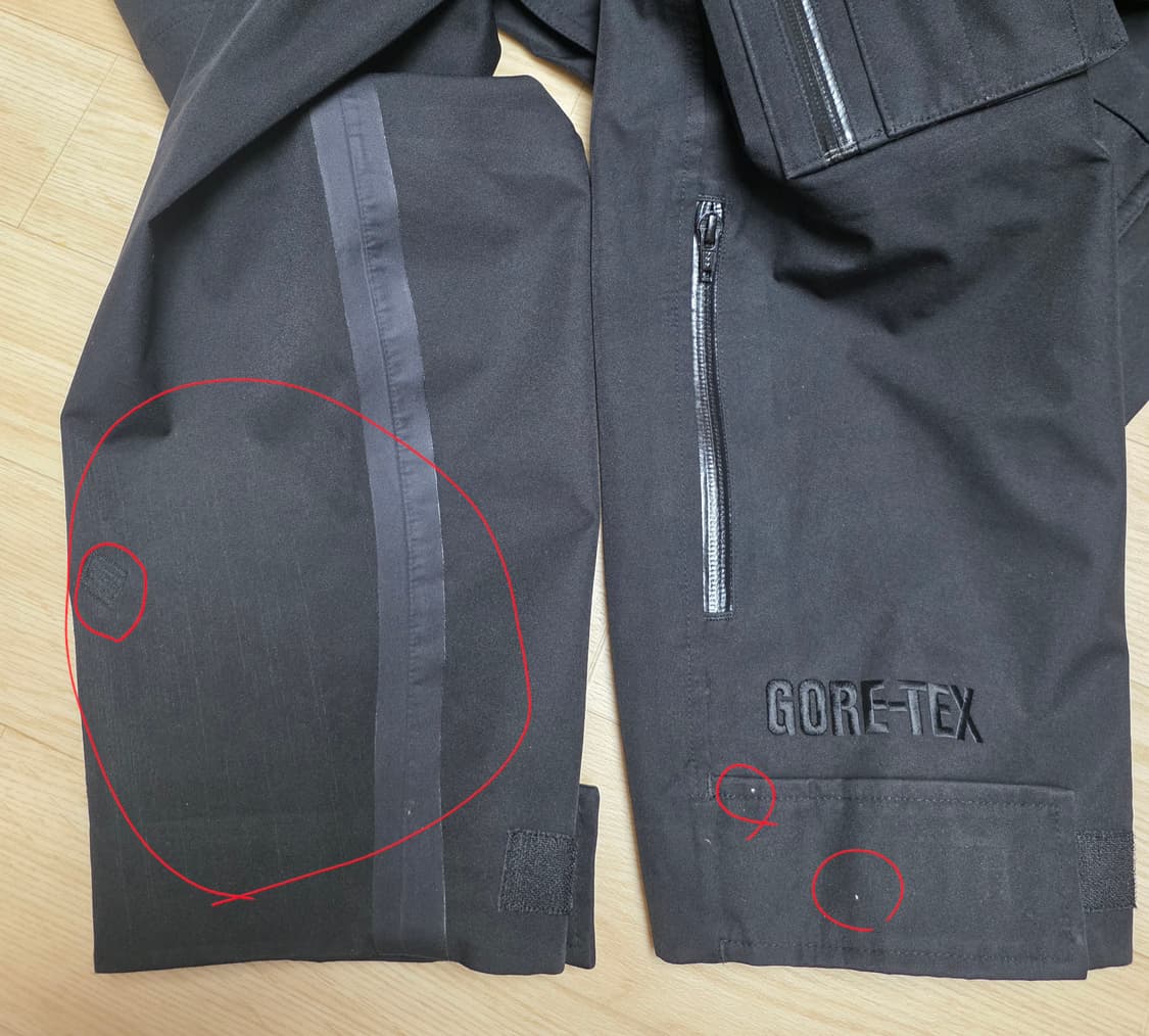 준지 21fw 고어텍스 209 구스패딩 S (100~110) 상품이미지10