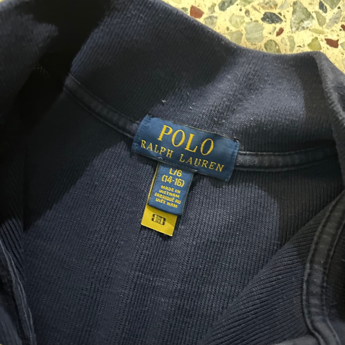 폴로 랄프로렌(POLO RalphLauren)네이비 반집업 상품이미지5