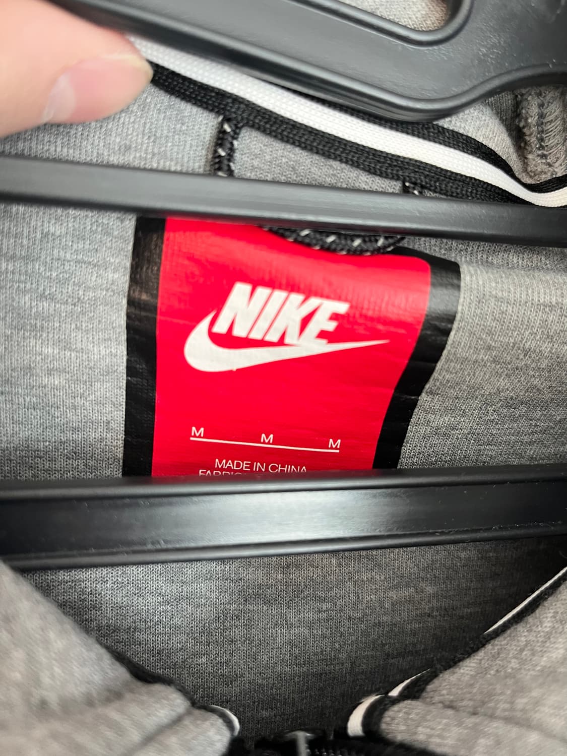 나이키 테크팩 후드집업 그레이 [M] 상품이미지4