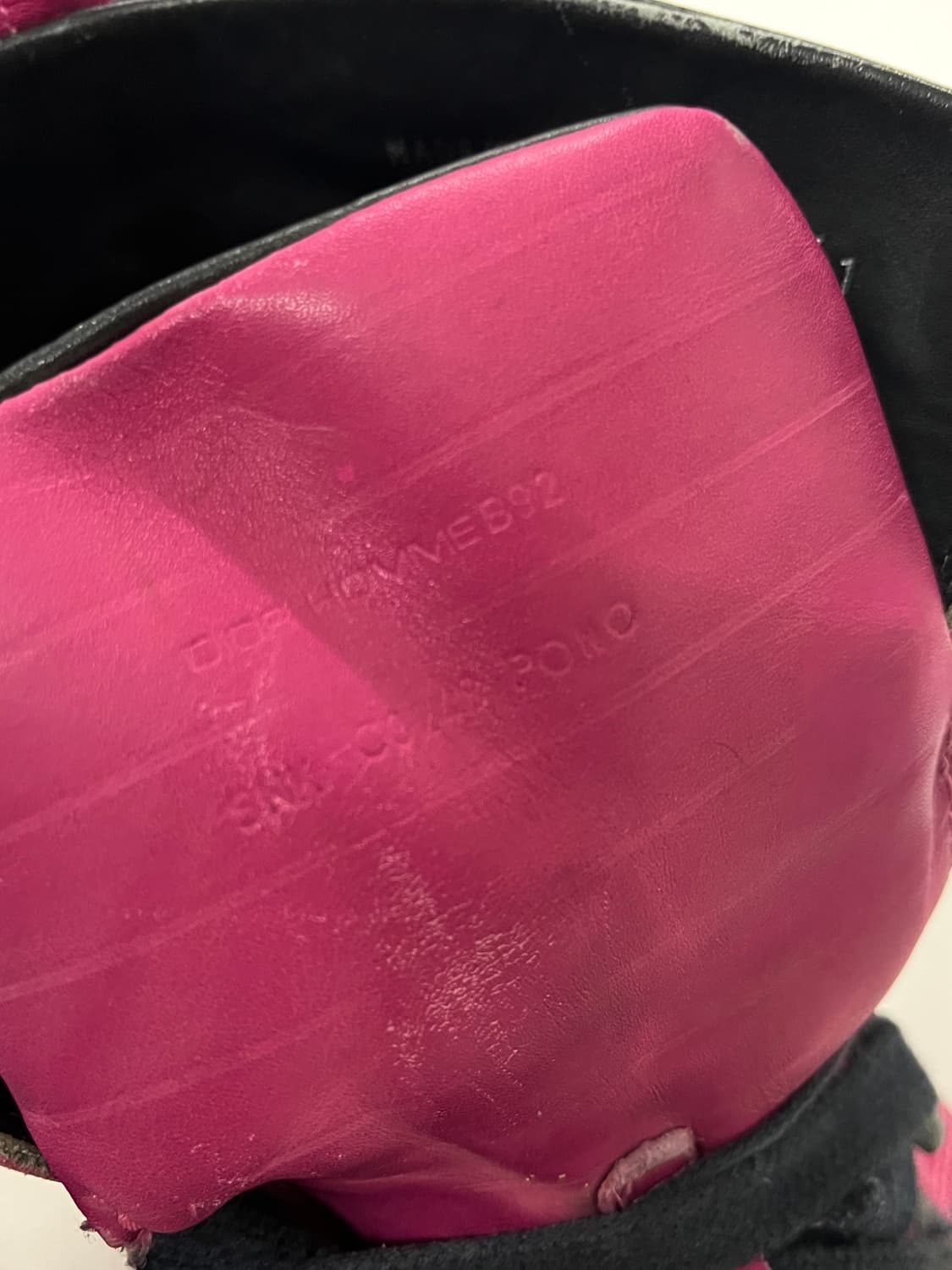 디올 옴므 크리스 반 아쉐 레더 하이탑 스니커즈 상품이미지5