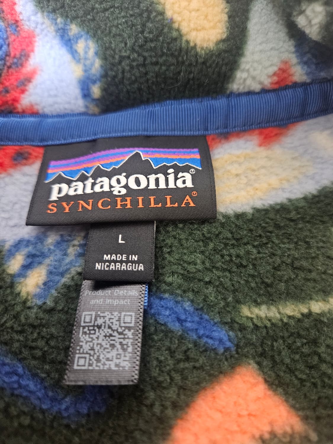 파타고니아 신칠라 살몬 그린 라이트웨이트 L 상품이미지5