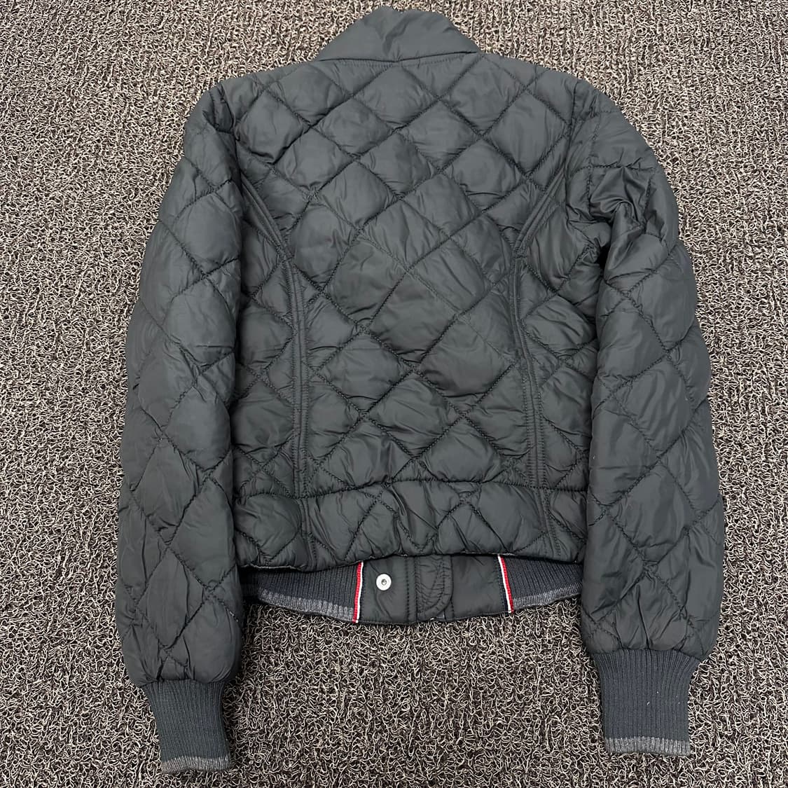 타미힐피거 여성 퀄팅 패딩 자켓 다크그린 XS 상품이미지3