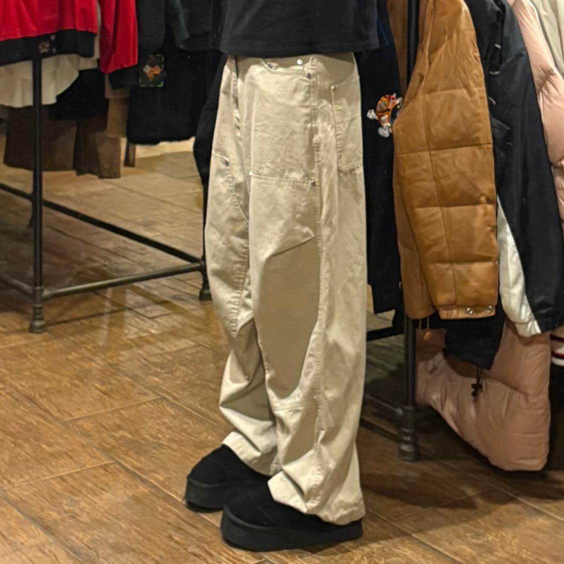 [HI] VTG 코튼 와이드 카고 팬츠 상품이미지3